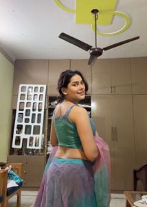 Stunning Teal &amp; Purple Ombre Lehenga Choli