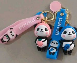 panda keychain combo