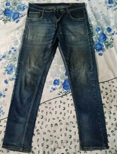 Men's Blue Wash Denim Jeans