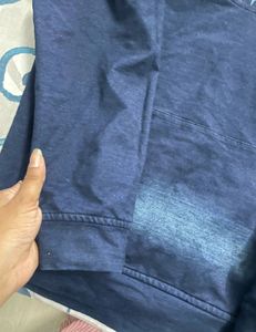Denim Hoodie - Stylish &amp; Comfy