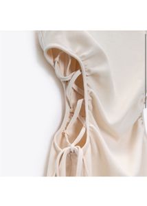 Zara Limited Edition Cutout Midi Dress