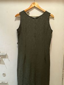 Chic Olive Green Maxi Dress