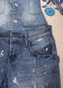 Distressed Denim Jeans