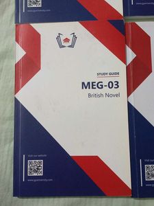 IGNOU MEG Study Guides - Set of 5