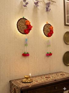 Beautiful Peacock Wall Decor Set subh labh