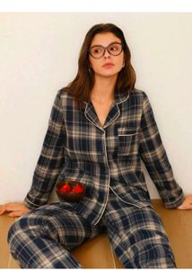 Cozy Plaid Pajama Set