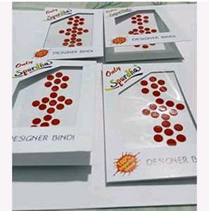 Spradha Red Velvet Bindi No 10