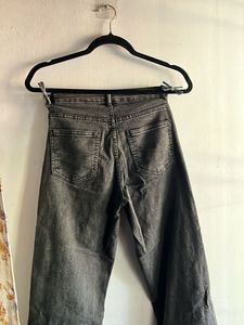 Grey High Waist Jeans