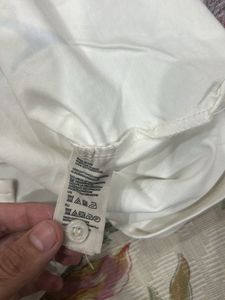 Calvin Klein Jeans White Polo Shirt