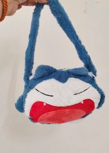 Cute Snorlax Plush hand Bag