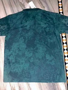 Men's Floral Print Short Sleeve Shirt