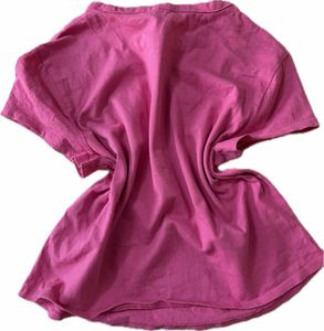 pink fitted top