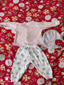 Kids boy full dress set with bib