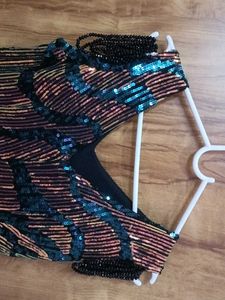 Sequin Maxi Dress