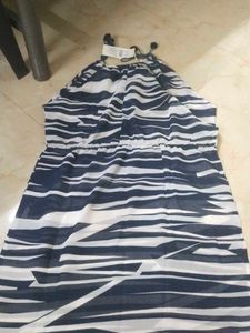 Stylish Striped Flowy Dress