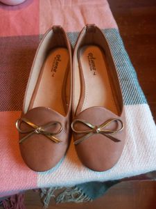 Cute Asena Collection Tan Flats