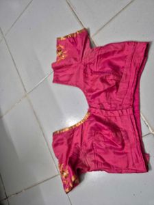 Stunning Pink Embroidered Blouse