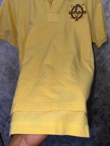 Ralph Lauren Yellow Polo Tshirt