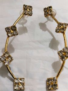 stone ear cuff