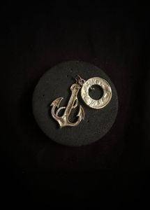 Nautical Anchor &amp; Life Ring Pendant