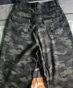 🇹🇭 Camouflage Wide Leg Jeans