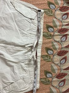 H&amp;M Beige Cargo Pants