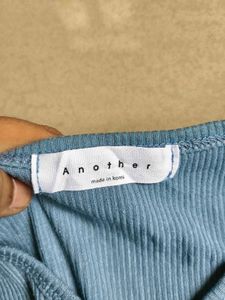 Korean Ruched Long Sleeve Top