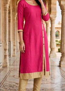 Stylish Pink Kurta