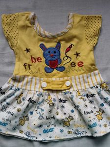 Cute Yellow Baby Dress