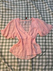 pretty pink top