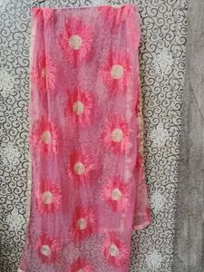 Pink Kurta with Embroidered Duppata