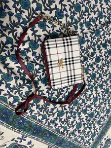 White-Red Sling Bag