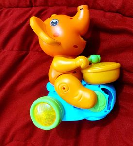 Musical Drumming Elephant Toy (New broken)