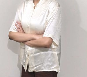 Victoria’s Secret 100% Silk Shirt (NEVER WORN)