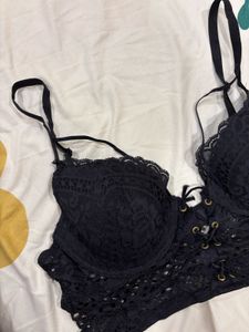 Lace Bralette Corset Top
