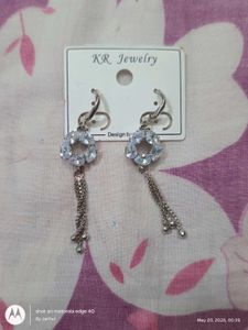 Sparkling Dangle Earrings