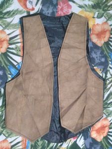 Brown Vest - Stylish Layering Piece