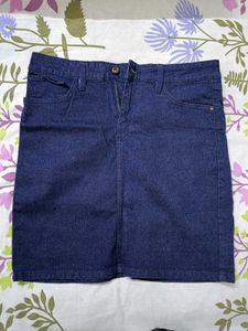 Stylish Denim Mini Skirt