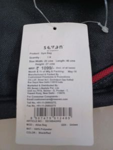 Seven - Dhoni brand travel bag unused with tag