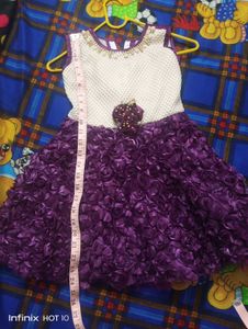 Purple 🟣🟣 Frock 4 to 6 Years