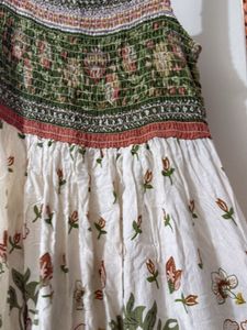Bohemian Floral Print Maxi Dress