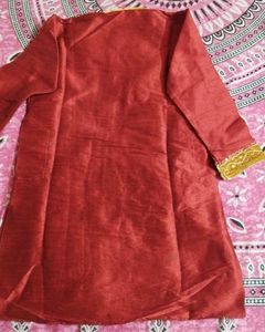 Boys Red Punjabi