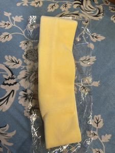 Bobbi Brown Yellow Plush Twisted Headband