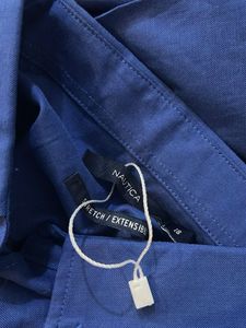 Men's Blue Button-Down Shirt