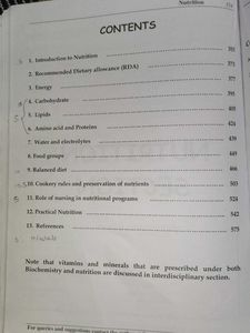 Textbook of Nutrition &amp; Biochemistry for BSc Nursi