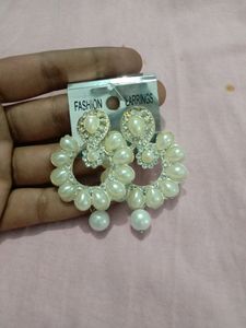 Boho Thread Hoop Earrings