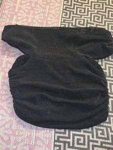 Sparkly Ruched Off-Shoulder Top