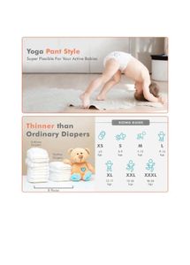 R for Rabbit Feather Diapers - L - Pack of 2