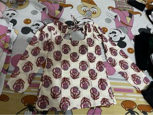 Beautiful Cotton Kurta with Floral Print