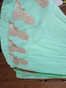 Gown Party Wear Floor Length Hand Work